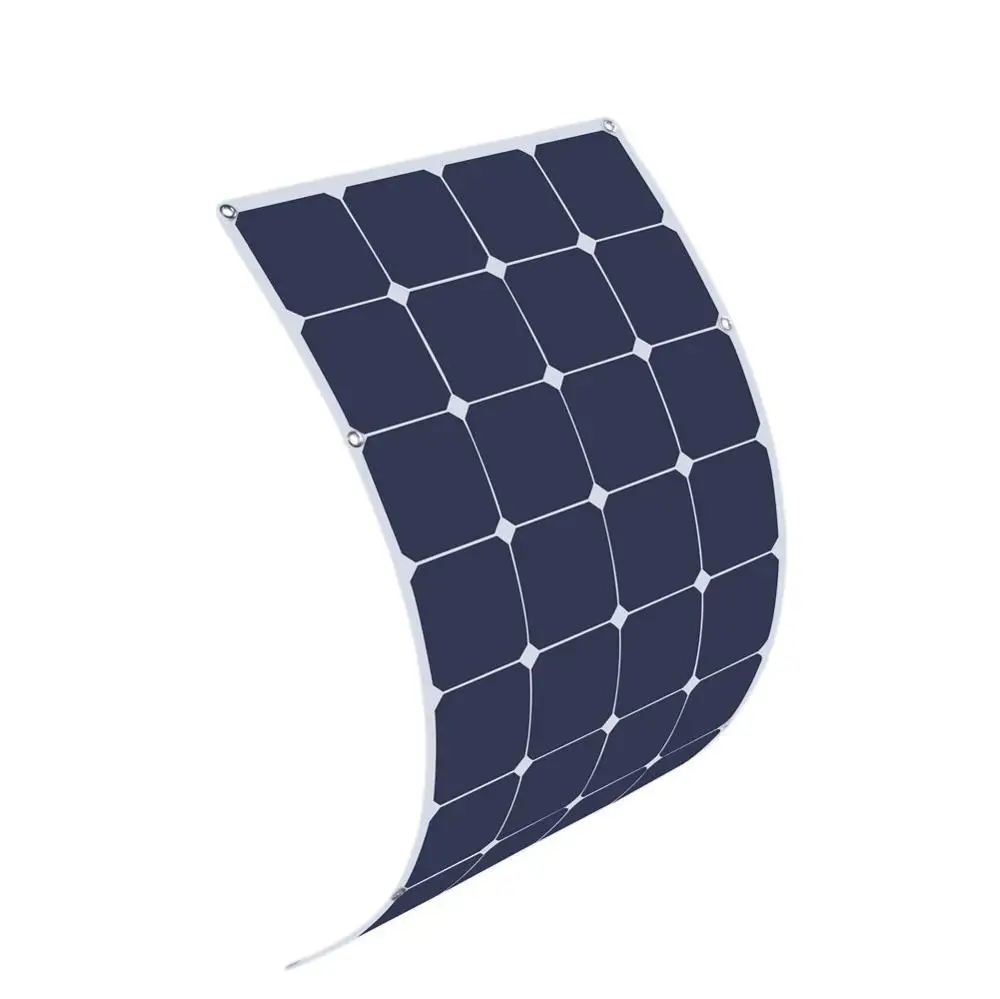 high efficiency 100w 150w 300w 12v 24v 36v 48v flexible solar panel sunpower solar cell