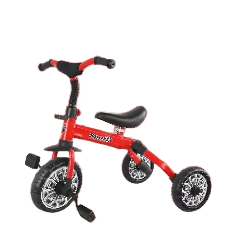 2024 Factory Supplier Tricycle Kids Bike Baby Tricycle Of 3 Wheels China Sale Trike Bike With Sunshade
