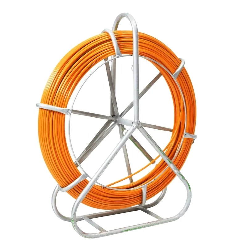 Electricians Traceable Cable Duct Rodders Fish Tape Fiberglass Wire Cable Running Rod
