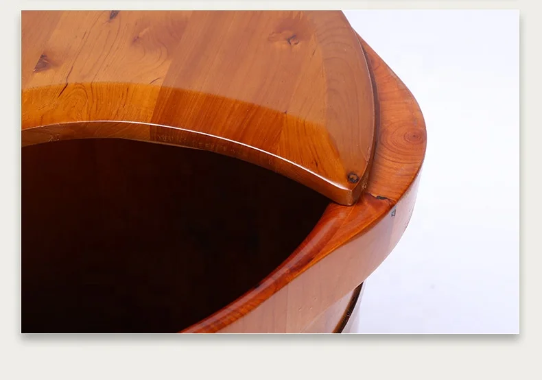 wholesale indoor portable japanese wooden barrel bathtub,  free standing small bathroom wooden bathtub, cheap wooden bathtub