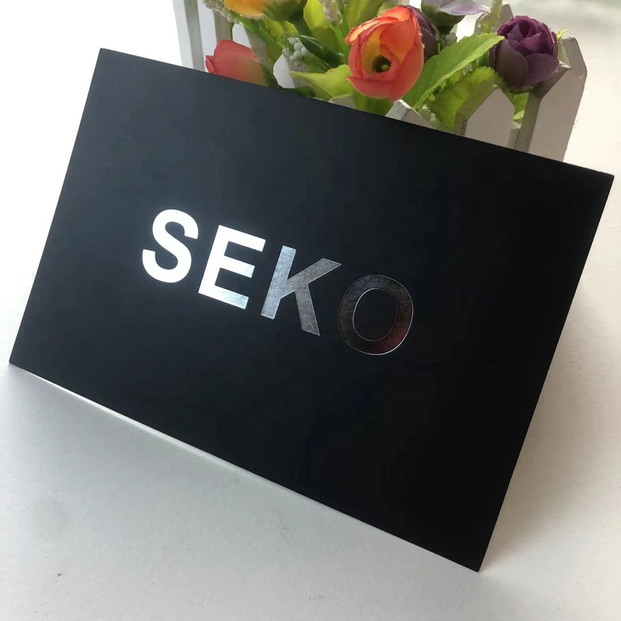 Luxury custom silver foil logo shopping card paper printing business thank you cards for your purchase