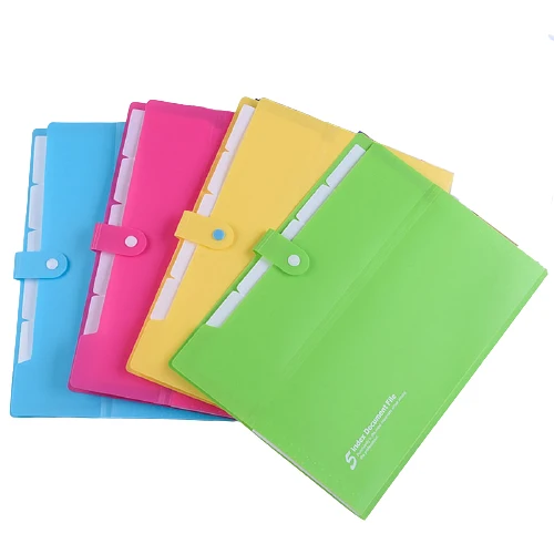 Папка для документов Data A4 Pp Trifold Clear Deep Pocket портативная с