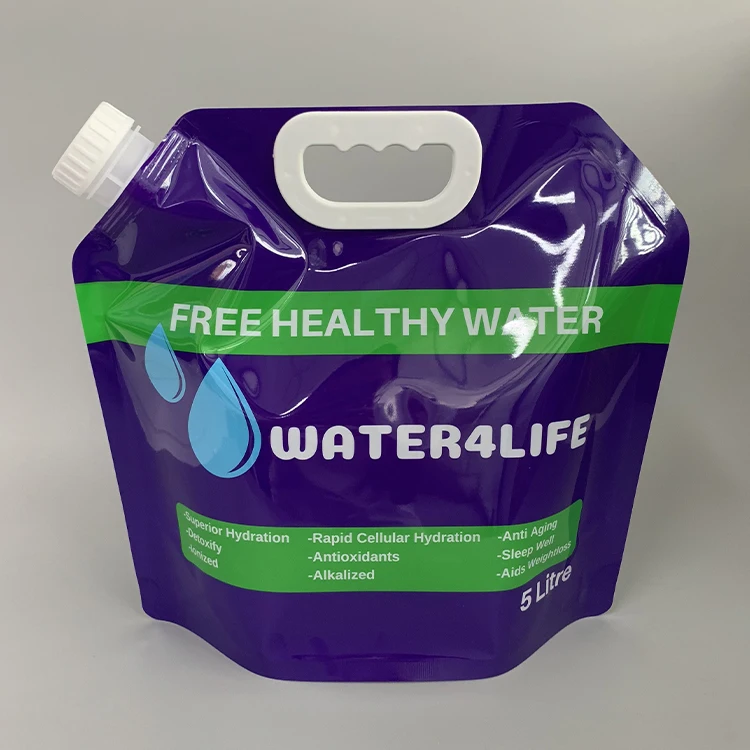 5l/liter bpa free bicycle plastic sports disposable portable foldable pet packaged drinking water bottle flat with oem logo