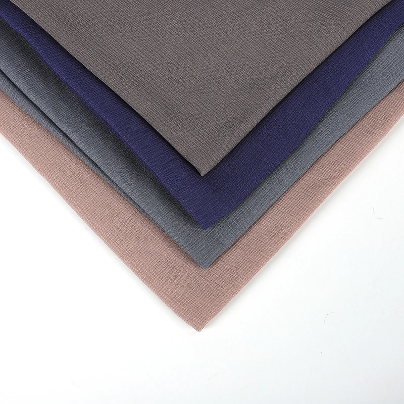 Модный шикарный хиджаб из креп-шифона