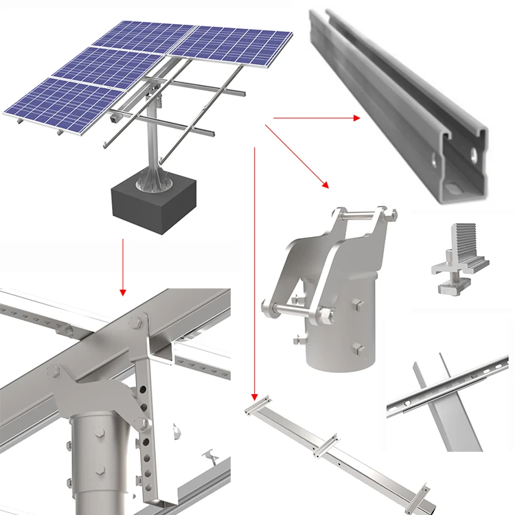 Adjustable Single-Column Power Plant 0°-60°Manual Adjustment Flexible And Adjustable