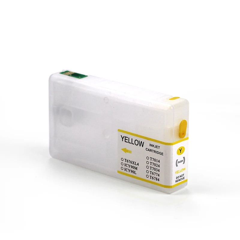 empty refill ink cartridge T701 T702 T703 for EPSON WP-4000 4015 4025 4095 4500 4515 4525 4535 4545 4595 printers