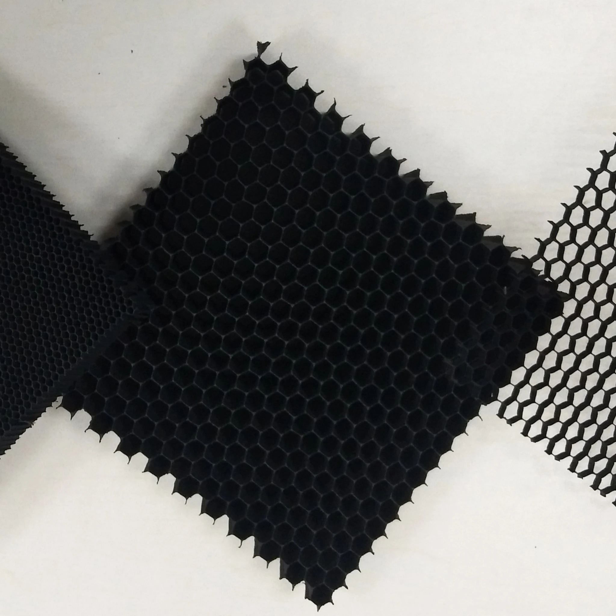 
Certain amount of compression strength honeycomb absorbers for anti-EMI 