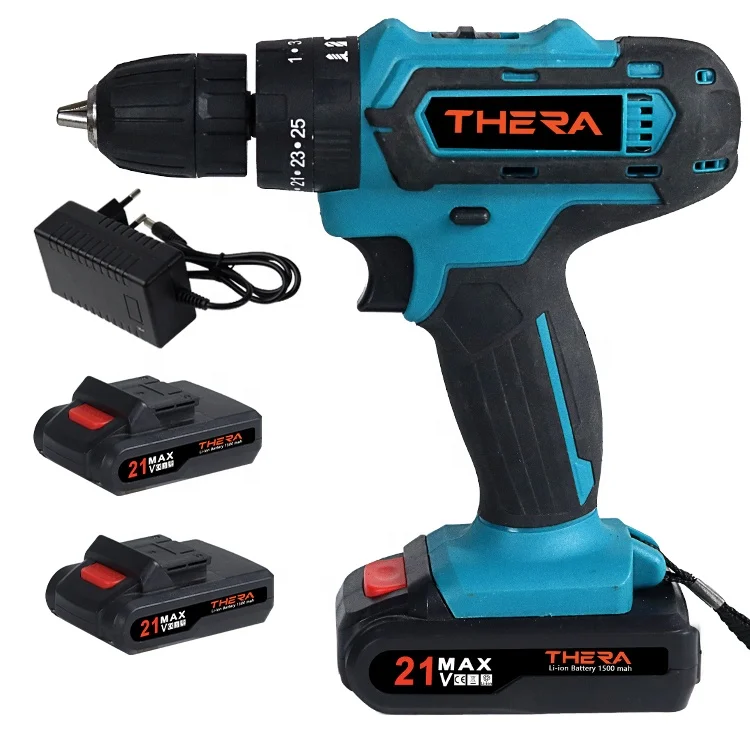 KM Chinese Hot Sale home electric two speed screwdriver sets multi function Impact drill power tools with tool box