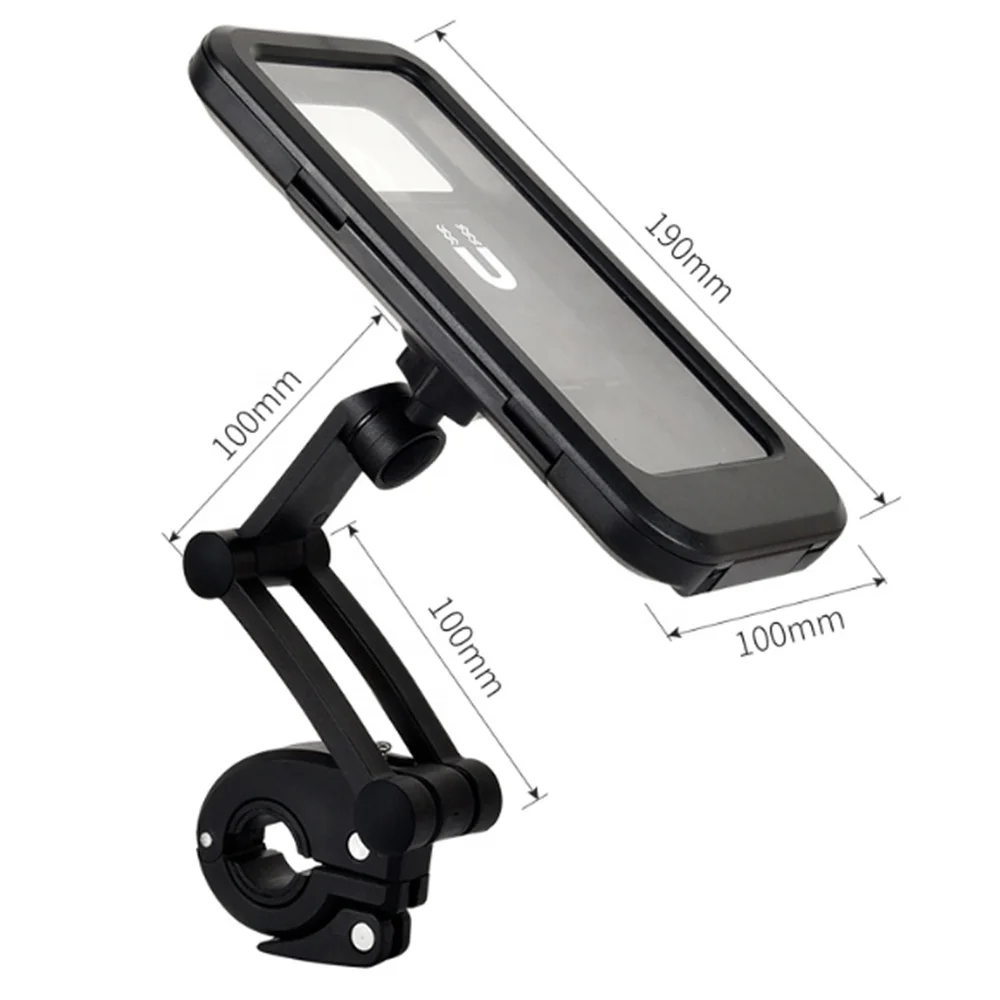 Hot Waterproof 360 Rotation Adjustable Motorcycle Bicycle Mobile Phone Holder