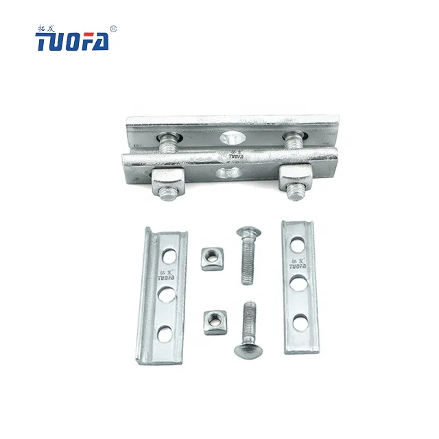 Горячеоцинкованный стальной зажим brida 2