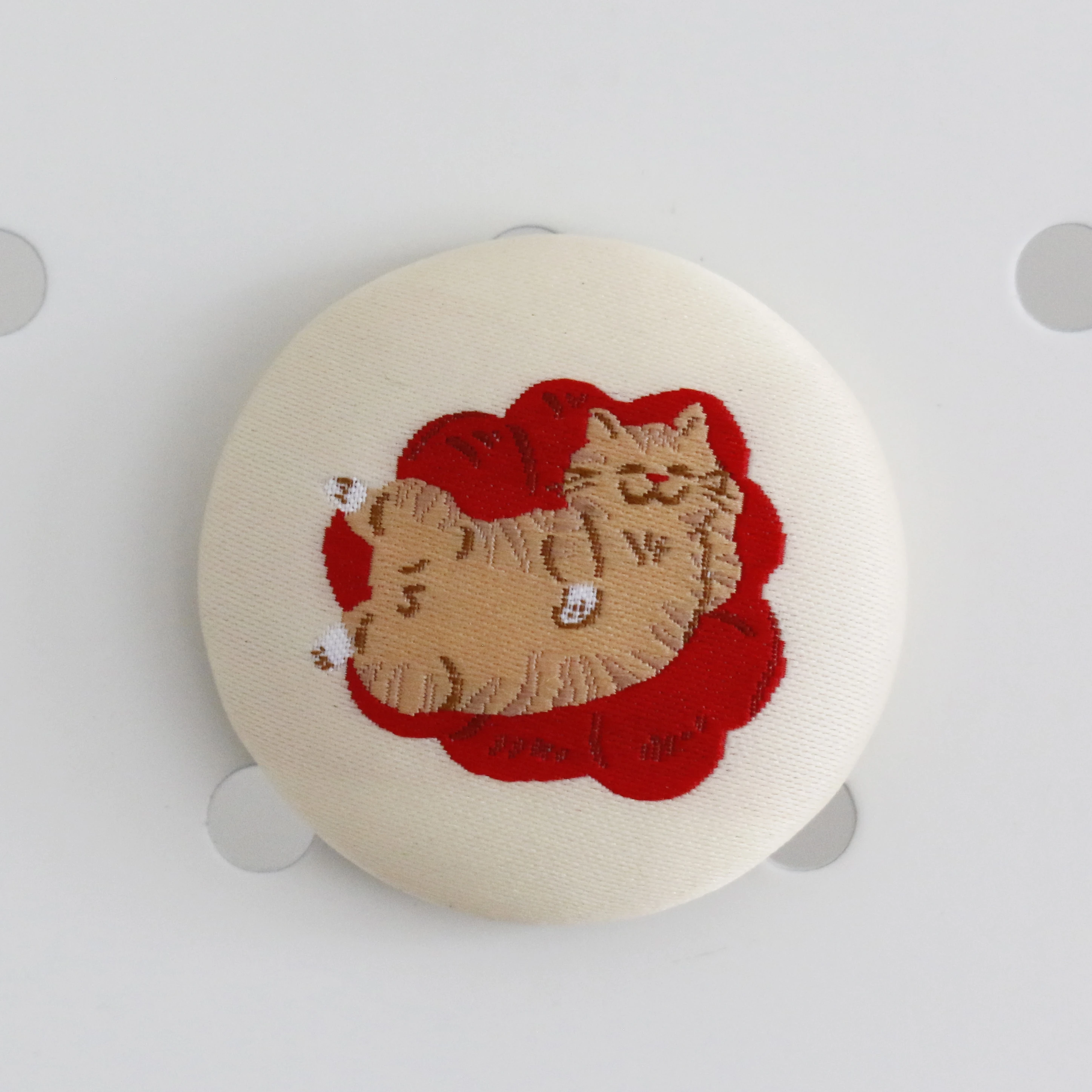 Custom size Chinese embroidery magnets 3D Silk Embroidery Cute Fridge Magnets Novelty Gifts