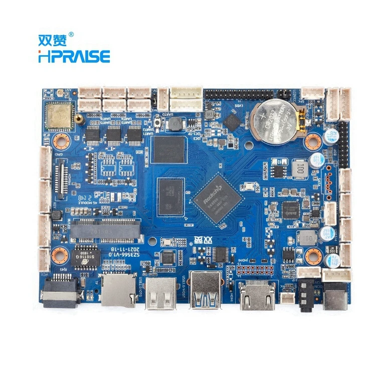Rockchip RK3588 core board RK3588s 8-ядерная 8K промышленная Встроенная linux android плата для