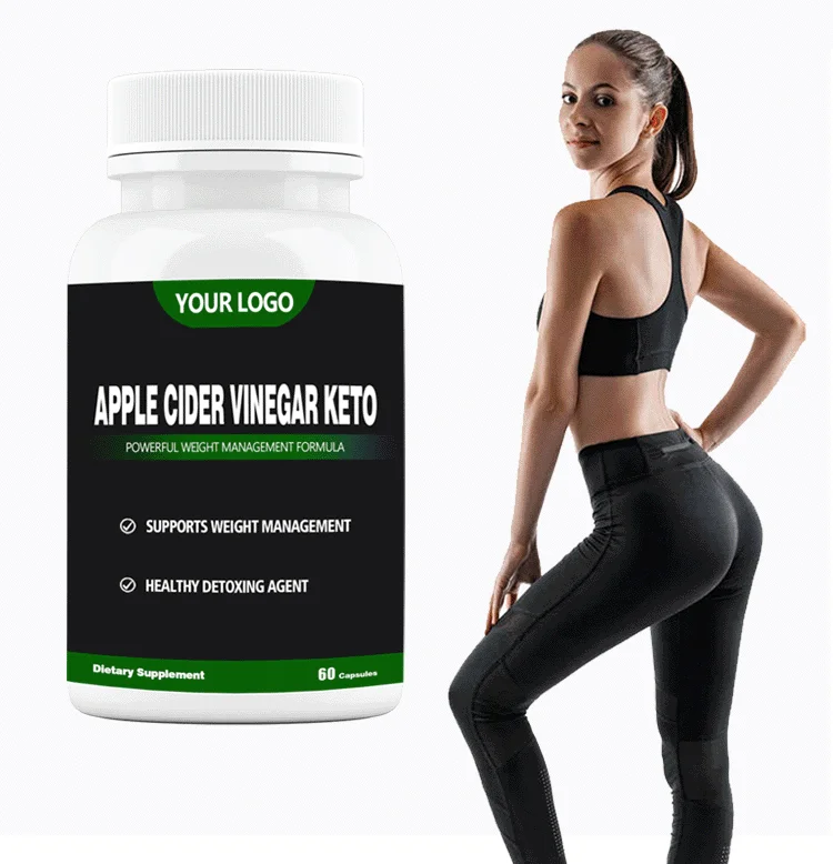 OEM Apple Cider Vinegar Keto 150000mg Supplements Weight Lossy Slimming Apple Cider Vinegar Keto capsules