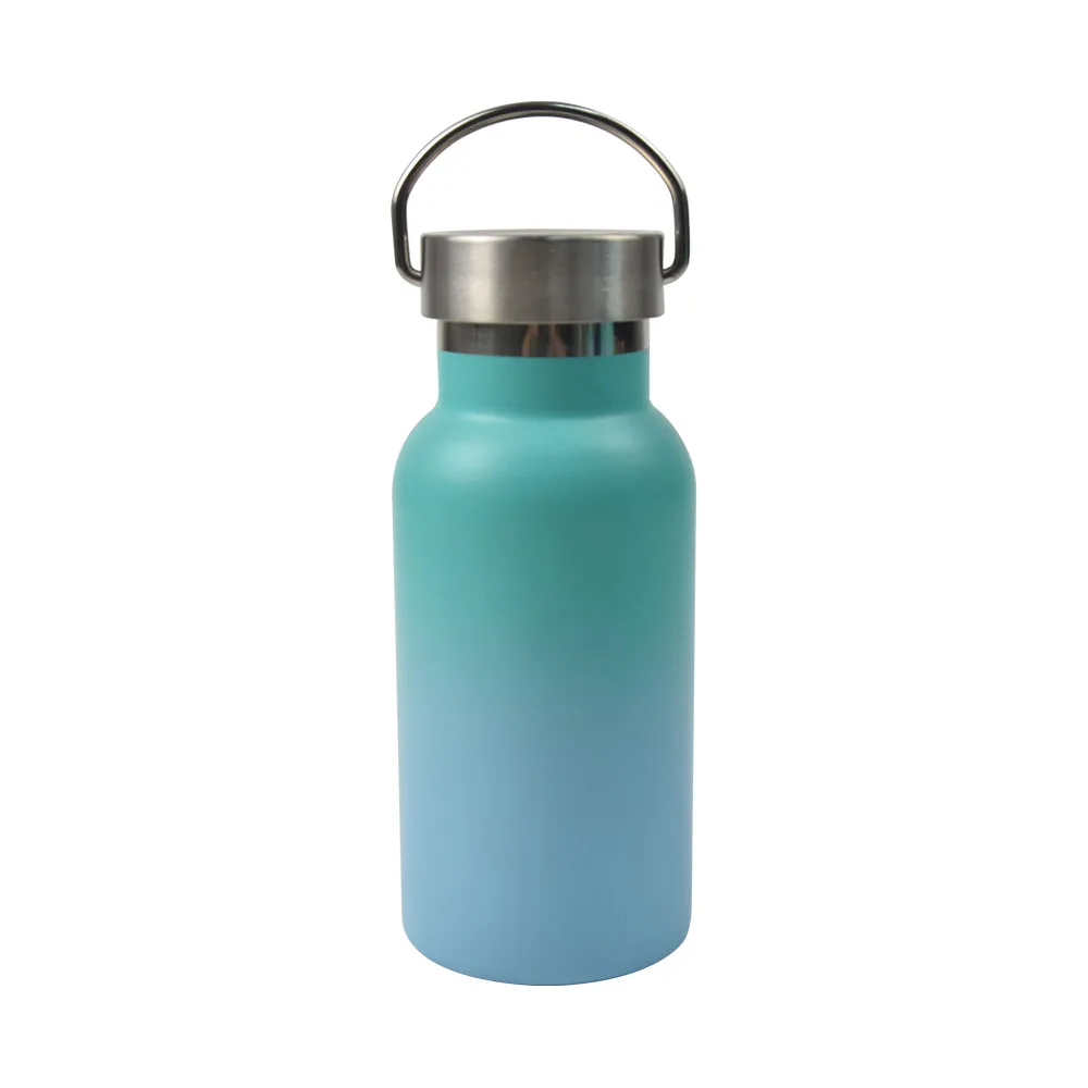Custom Color Printing Logo Vacuum Flask Insulated Double Wall Stainless Steel Water Bottle