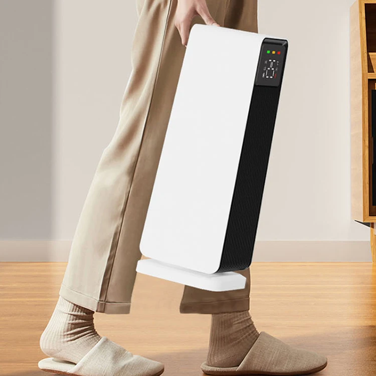 2024 new design 1000W Desktop Portable Ptc Electric Heaters Home Room Office Mini Heaters Fan Winter Heater