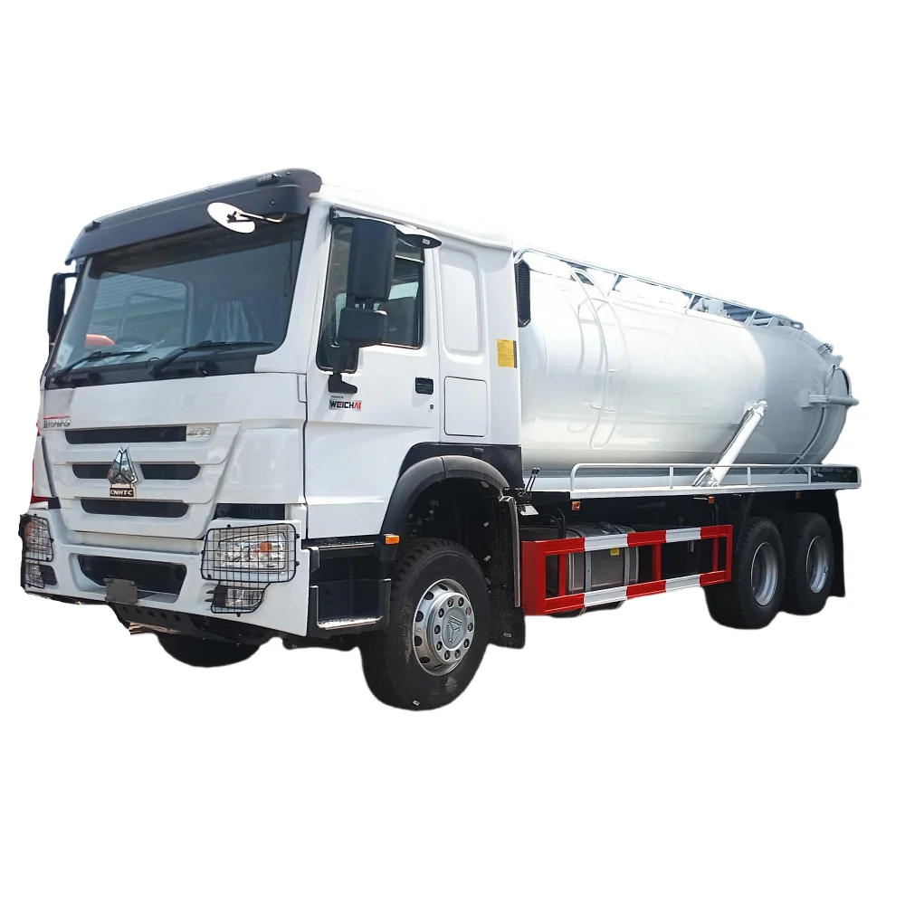 Sinotruk Howo фекальный всасывающий грузовик 6x4 20000 литров вакуумный для продажи