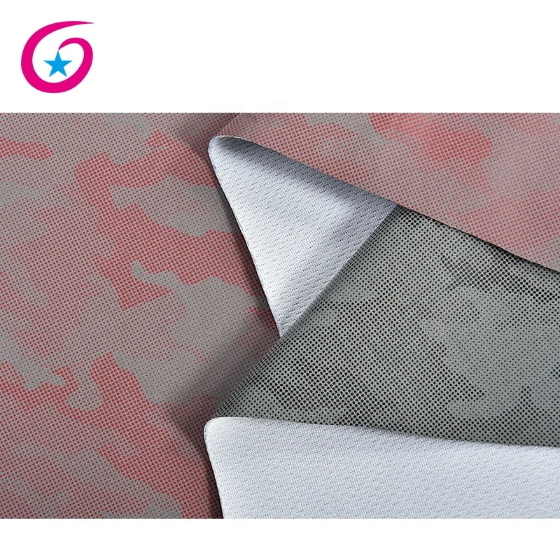Good quality nylon camouflage printed waterproof oxford fabric for backpack