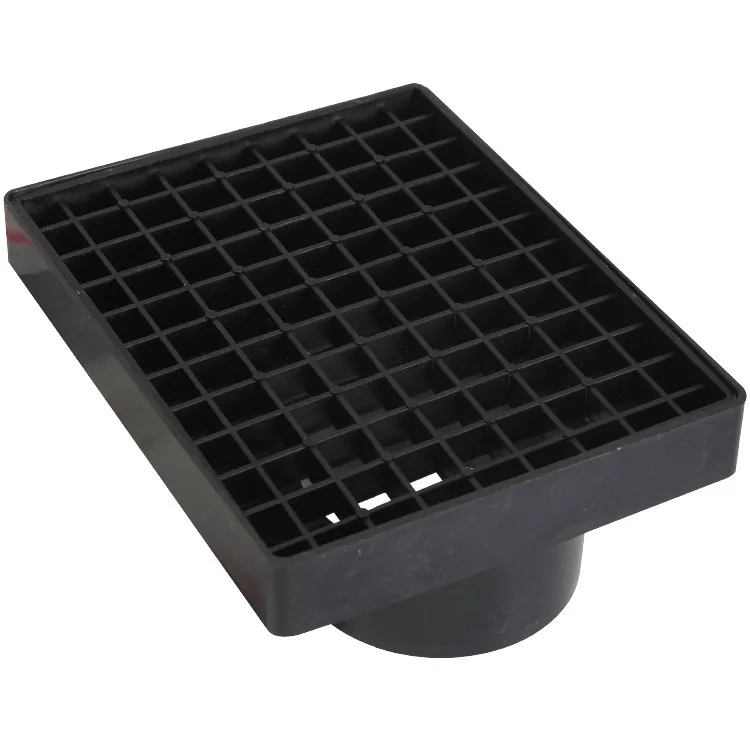 PVC 50/75/110mm drainage pipe floor drains Stormwater Fittings Grate Offset Plastic Mesh ABS