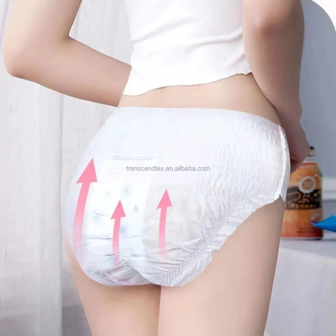 Hot Wholesale Breathable Disposable Overnight Period Women Underwear Menstrual Panties Super Absorption Napkin Sanitary