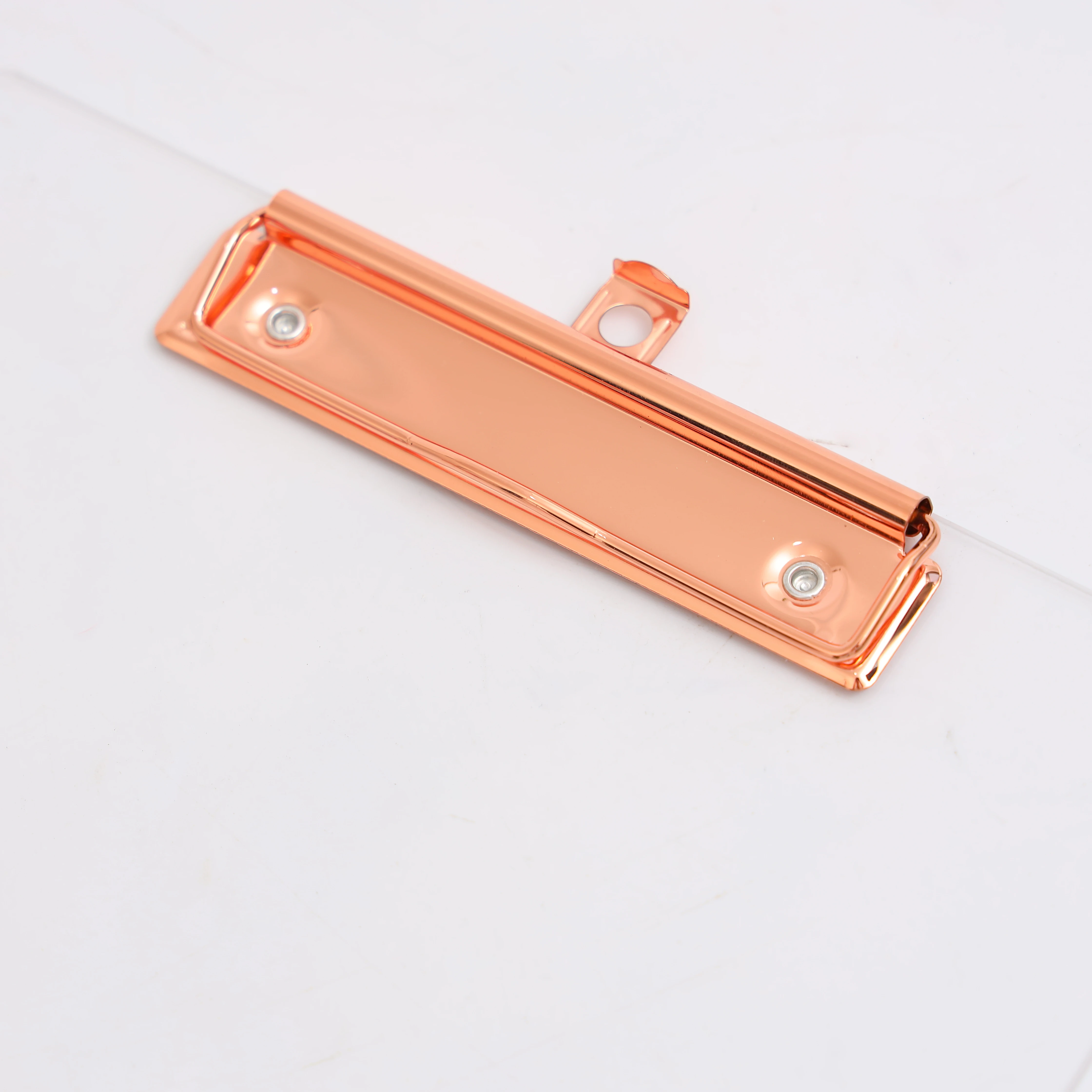 Suitable for Office School Plastic Clipboard Classroom Student Children Clear Clipboard of Acrylic Clear Board Clip Customized