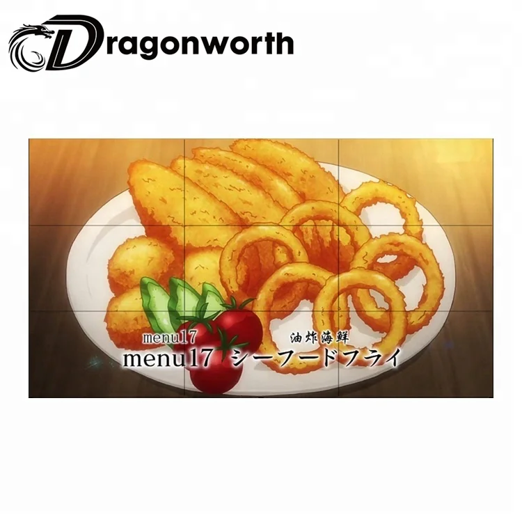 46inch multi screen video wall LCD seamless video wall for advertising exhibition Samsung LTI460HN11 LCD panel