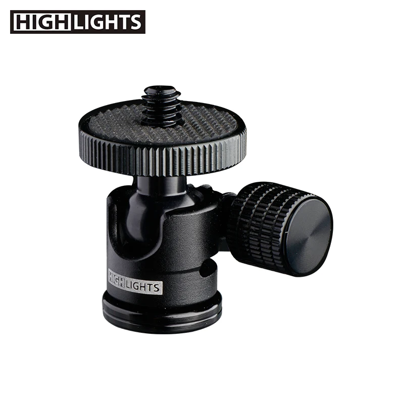 New Trend Product Mini Max Load 1.5 KG Black Aluminum Tripod Monopod Ball Head
