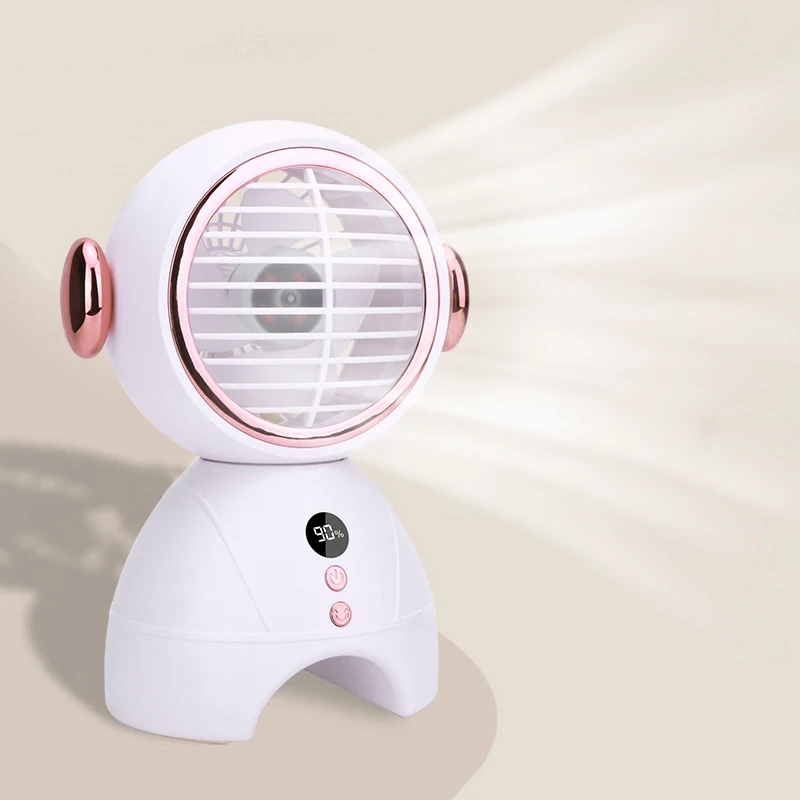 new arrivals 2024 Portable ventilador Rechargeable Fan Camping Desktop Air Cooler Ceiling Table Fan Outdoor Travel Fan