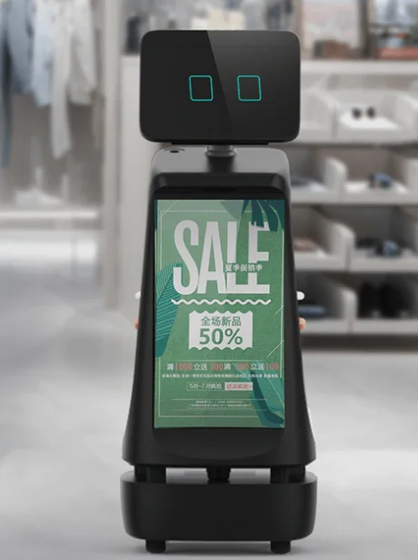 Intelligent welcome Robot and AI Combination Service Robot High stability Great Quality Reception Robot