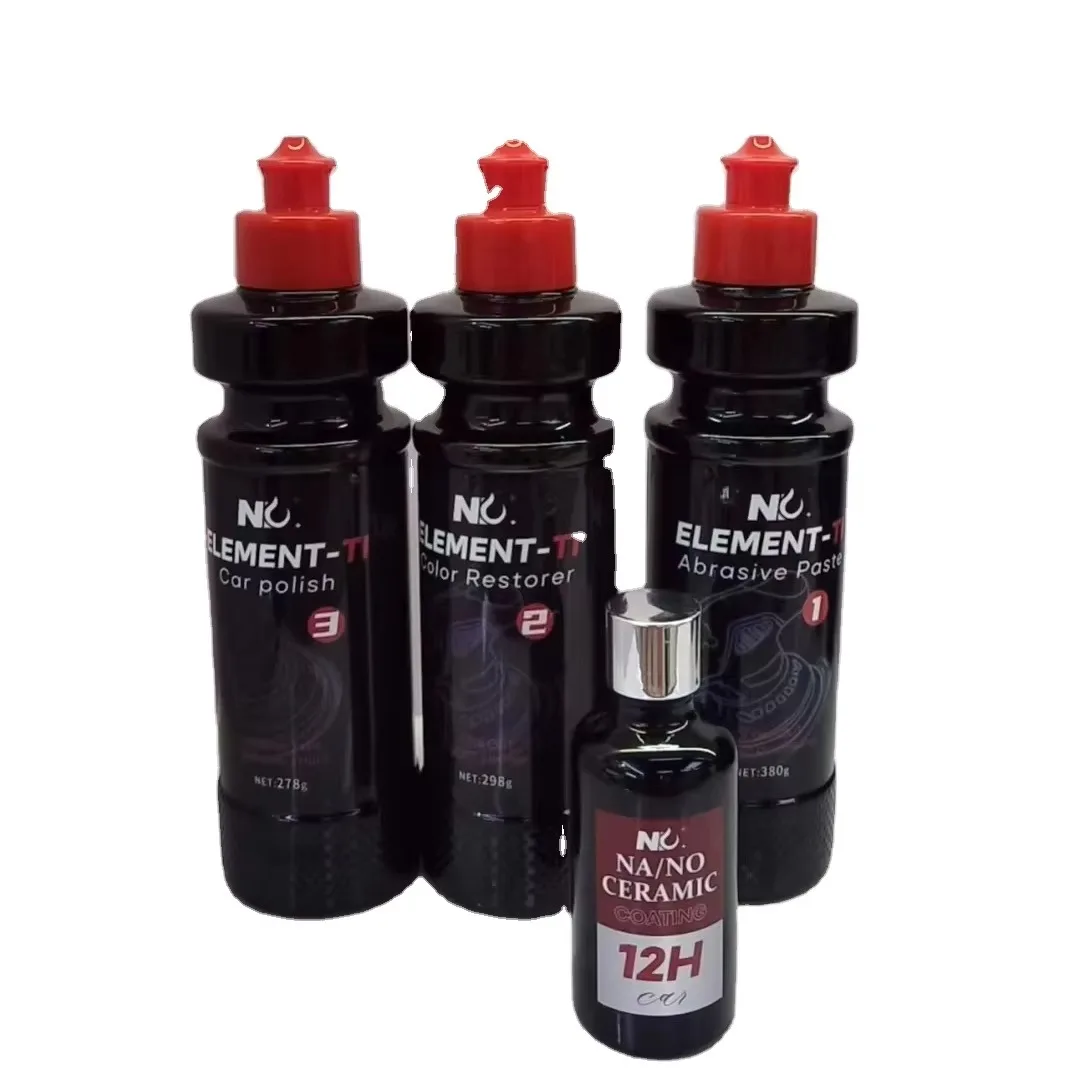 No.1/No.2/No.3Polish Car Wax abrasive paste and Nano ceramic set of Professional suit to Remove scratches and Polish for car