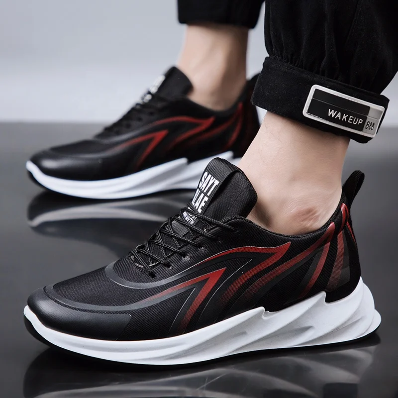 Cheap Price Comfortable China Men Sport Running Casual Shoes Man Sneakers Breathing Shoes