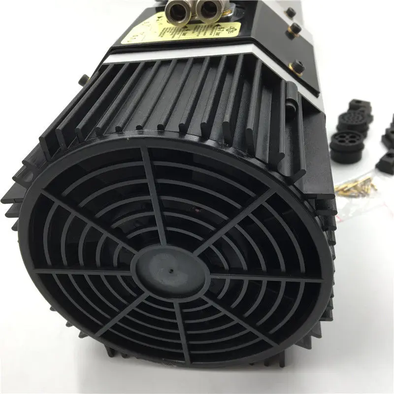 9.5KW Air-cooled ATC Spindle Motor BT30 220V 380V 24000rpm Long Nose Replace