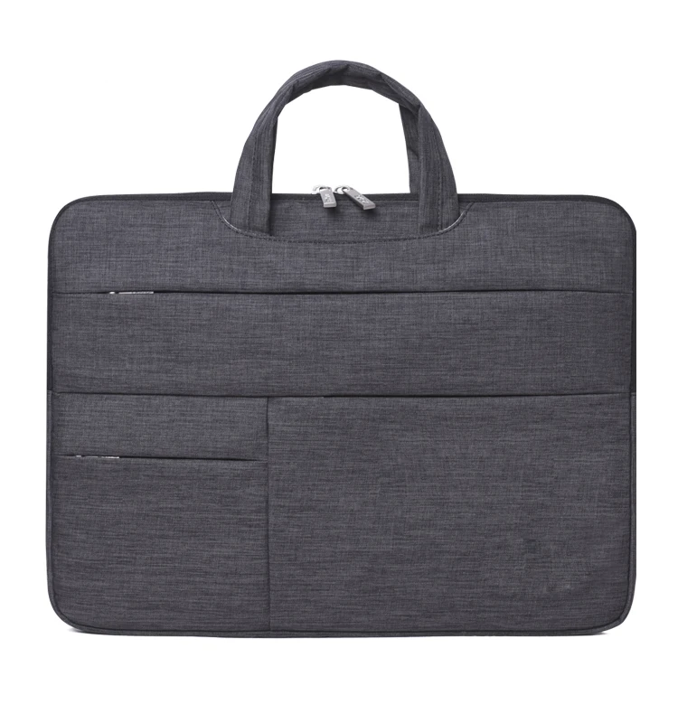 2022 Factory Brand Customized Zipper Canvas Leather Sleeve for Laptop