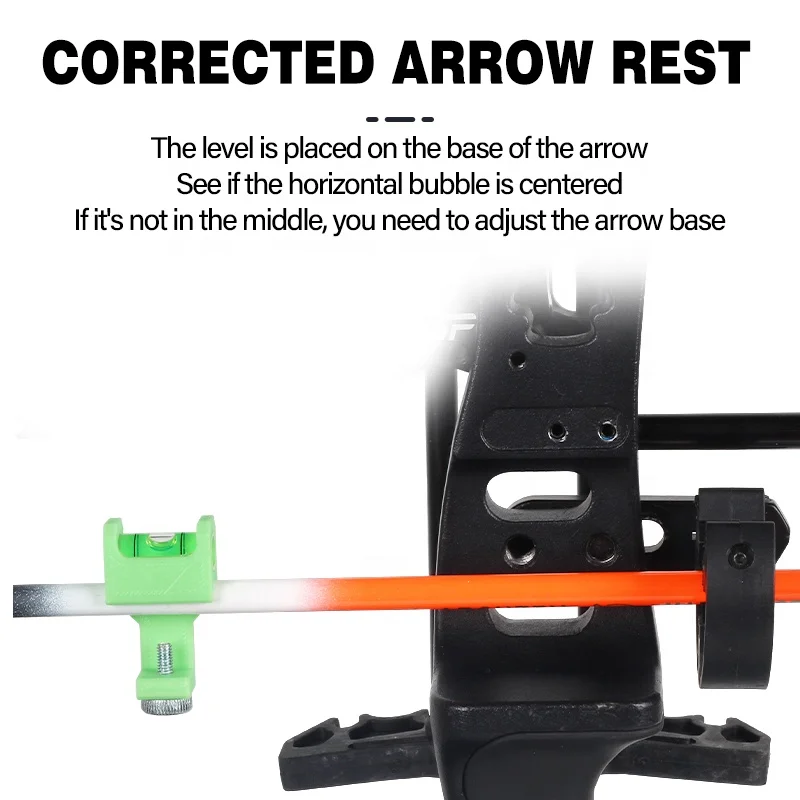 Archery Bow Sight Level Bubble Bows And Arrow Set Accurate Catapult Compound Bow String Carbon Arrow Rest Adjustable Kits