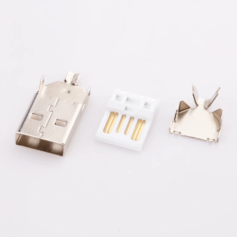 usb a male solder connectors