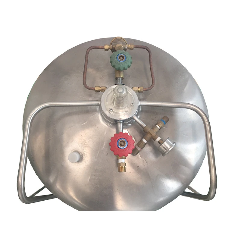 DPL-450-410L -2.02MPa Insulated Welded Pressure Vessel New Liquid Oxygen Dewar Cylinder Tank with Pump Core Components