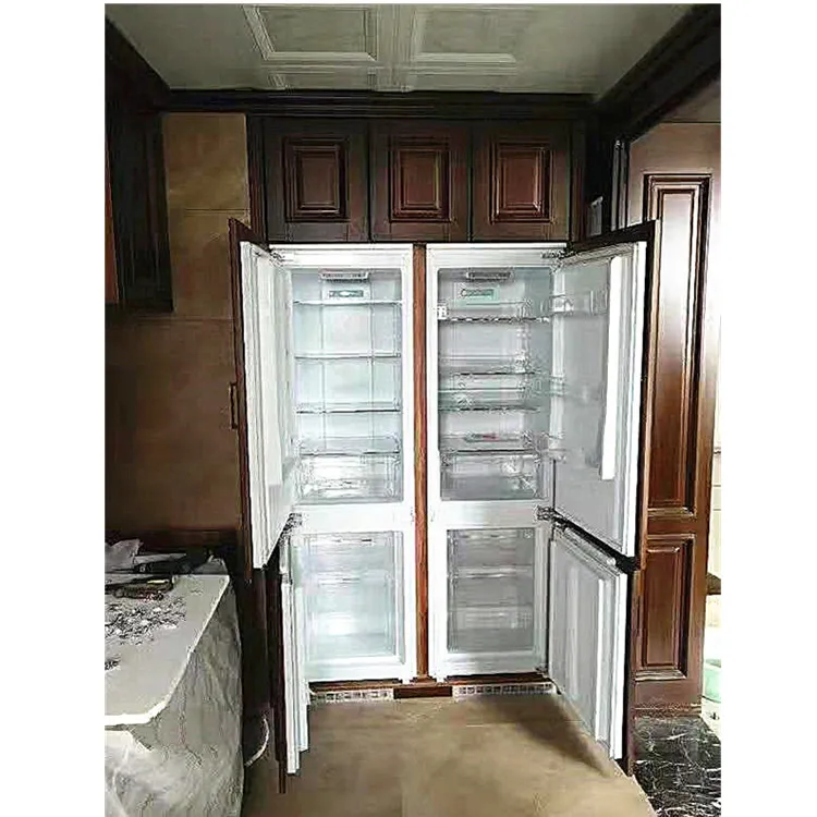Горячая Распродажа продукта для домашнего использования 259L двухдверные холодильники со встроенным