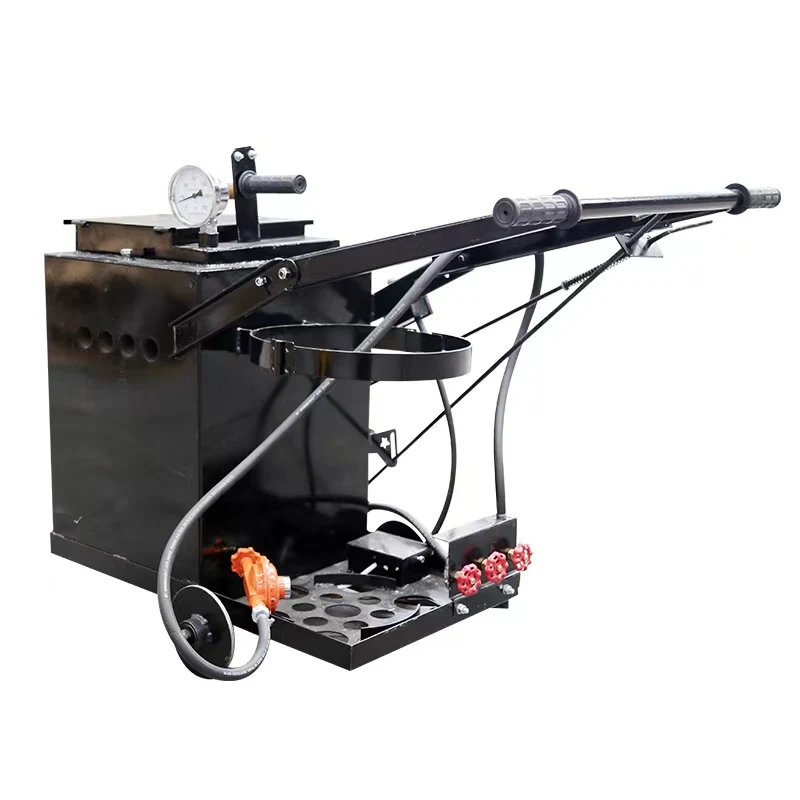 Mechanical Joint Filling Marking Heating Asphalt Crack Plugging Road Maintenance Trolley Core Pump Road Sealing Machines
