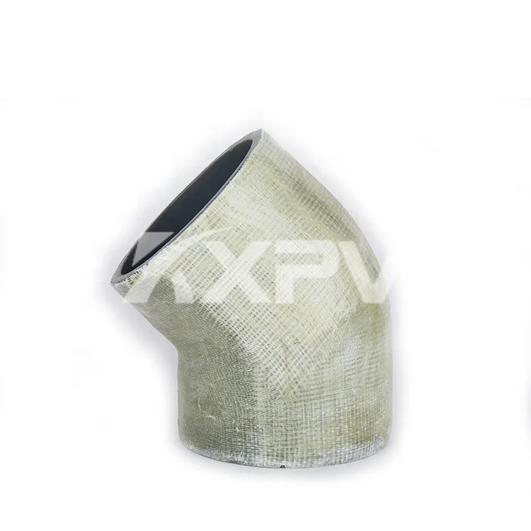 Промышленный бетон CPVC FRP составные фитинги трубы 45 135 градусов ПВХ локоть