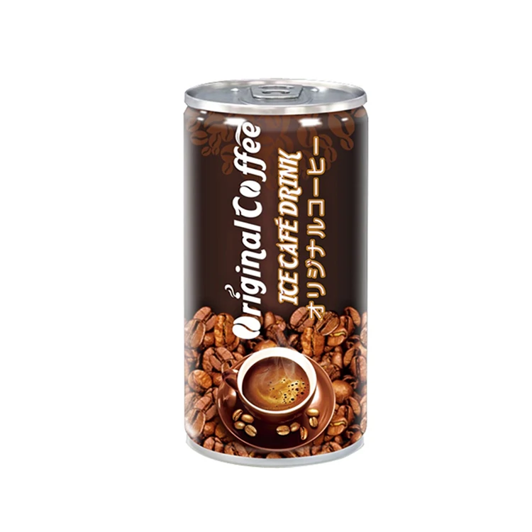 Private Label Ready-to-drink Latte Mocha Iced Coffee Beverage 180ml Canned