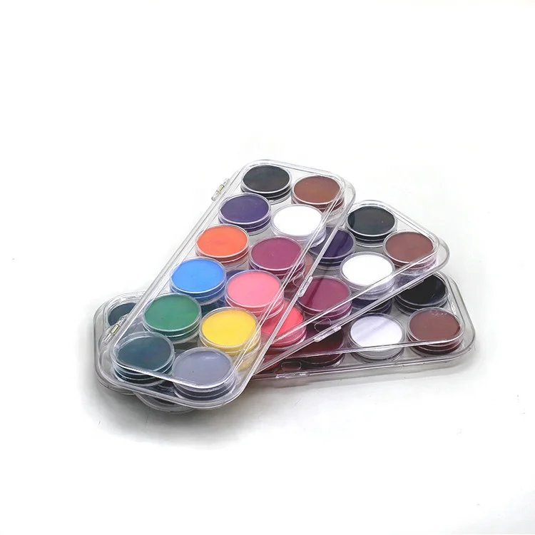 party clown perfectly safe orange optional pigment color organic face body painting