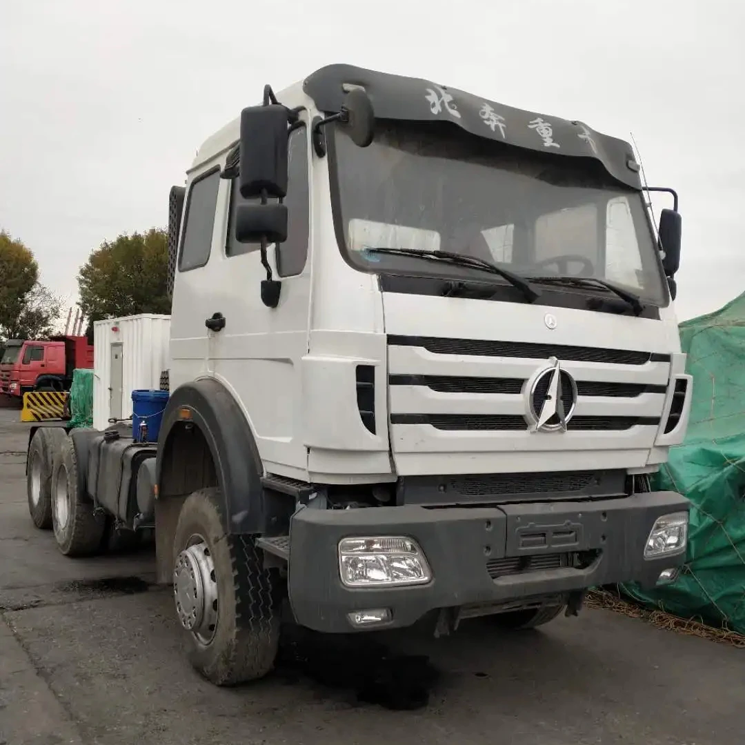 Heavy Duty Second Hand Beiben 6X4 Truck Head Used Beiben Tractor Trucks For Sale