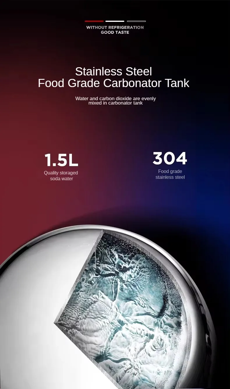 Wholesale Premium Sparkling Water Maker Commercial Soda Making Machine Automatic Seltzer Water Maker Cold Drink Beverage Machine