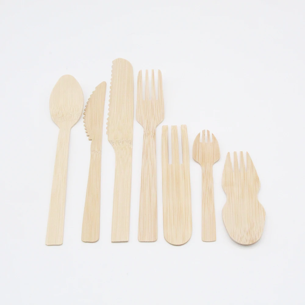 Wholesale Prices Factory bamboo cutlery Disposable Tableware