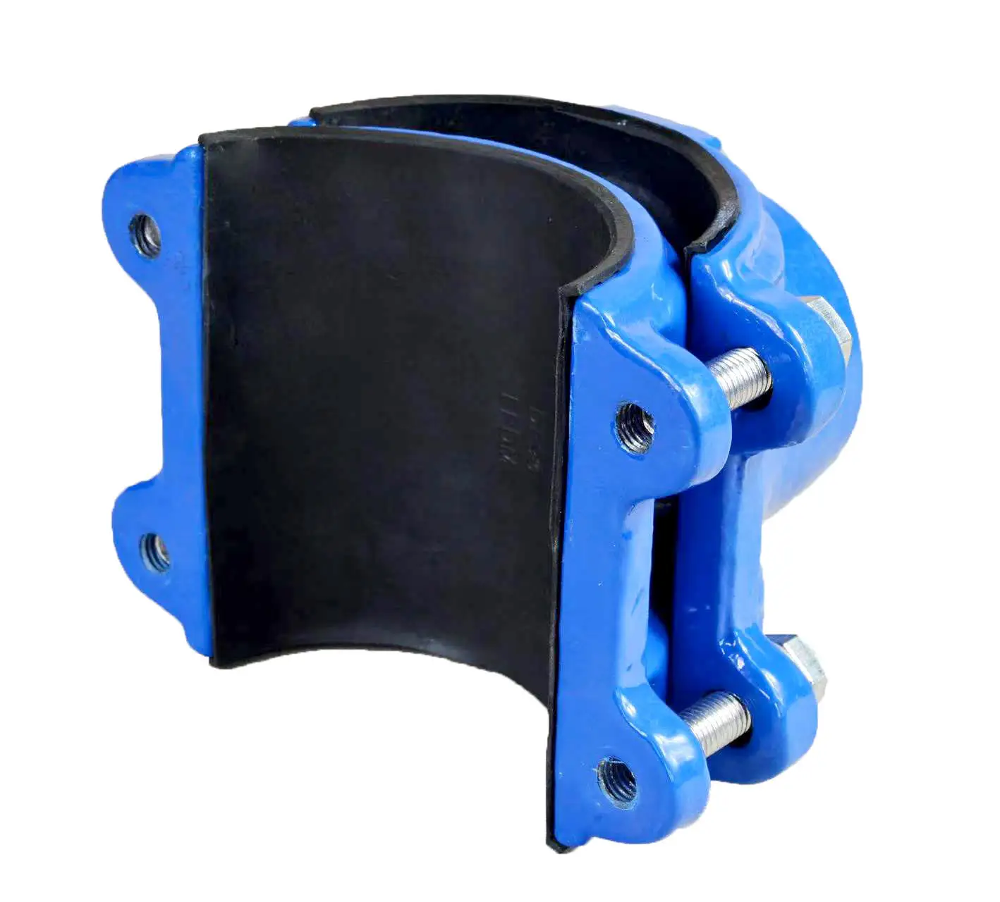 2024 PVC pipe thread branch ductile iron pipe saddle tee with pipe clamp thread branch