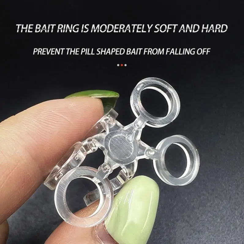 50 шт./упаковка резинки для наживки карпа