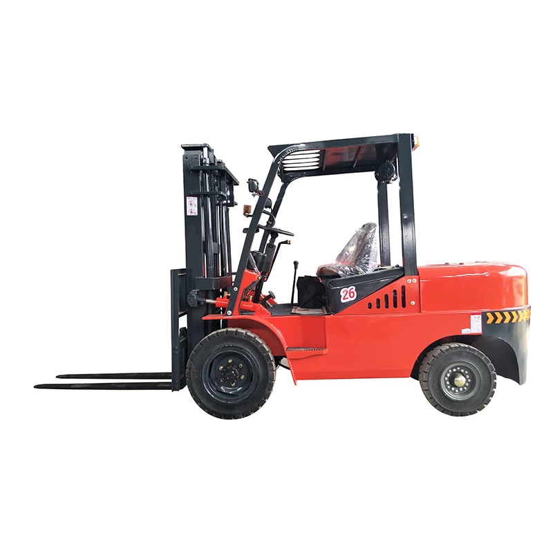 Factory direct warehouse/outdoor self-use electric forklift truck with refrigerator clip