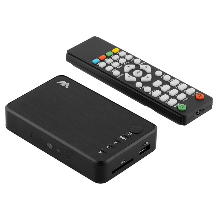 Медиаплеер Hdd Mini Full HD 1080P цифровой HDD медиа для SD-карты USB флэш-диск/VGA выход