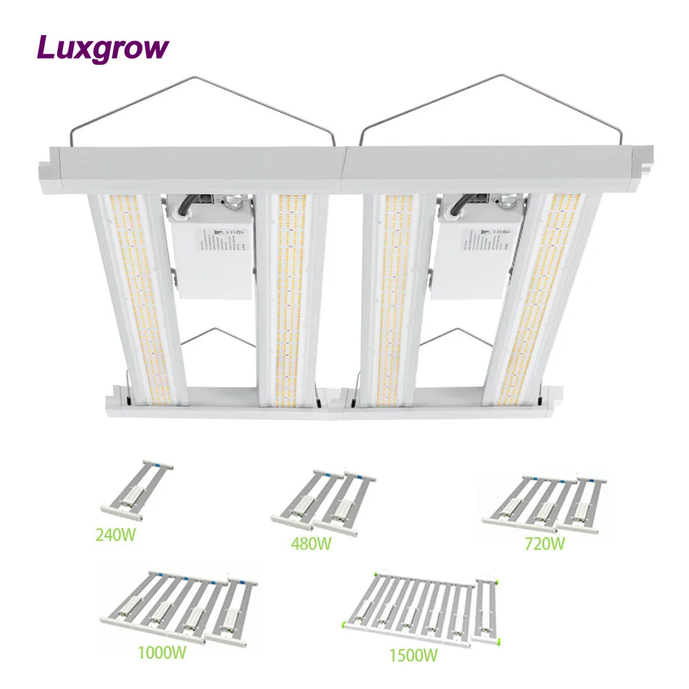 for indoor plant 240w 480 watt led grow light 720w 2/4/6 bars full spectrum dimmable samsung led grow light hydroponic