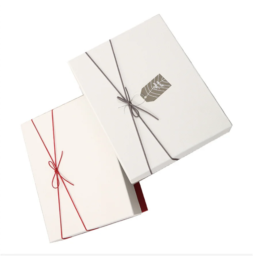 
High Quality Custom Hand Made Cardboard Paper Flat Folding Cardboard Packaging Gift Box 