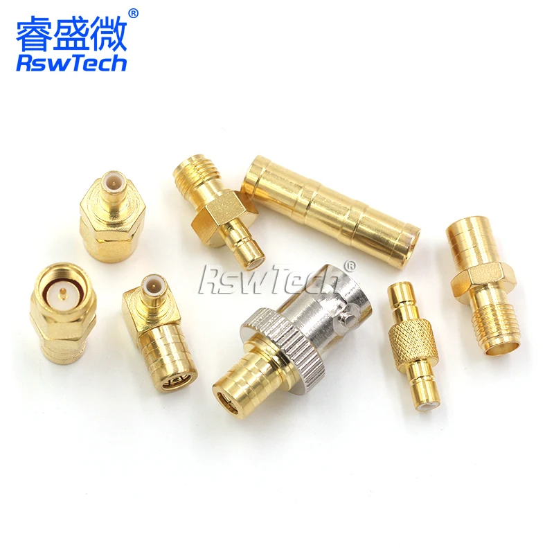 SMB-JJ technology good terminal block price solar connector cable SMB male to male RF Coaxial